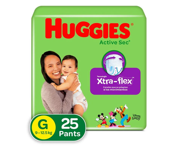 PAÑAL PANTS ET3 X25 HUGGIES
