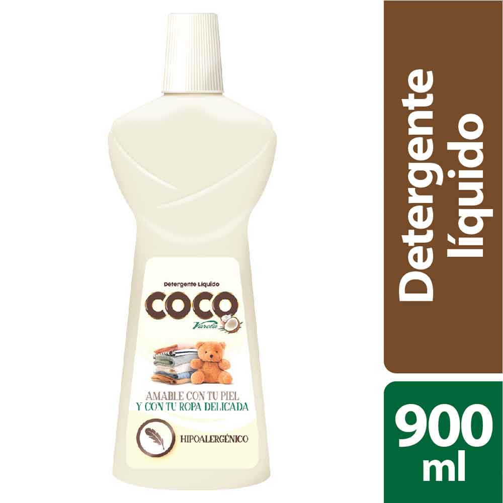 Docenas Brote Ingenioso Detergente Liquido X900Ml Coco Varela