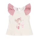 CONJUNTO SHORT BEBE NIÑA 50010 FOR BABY