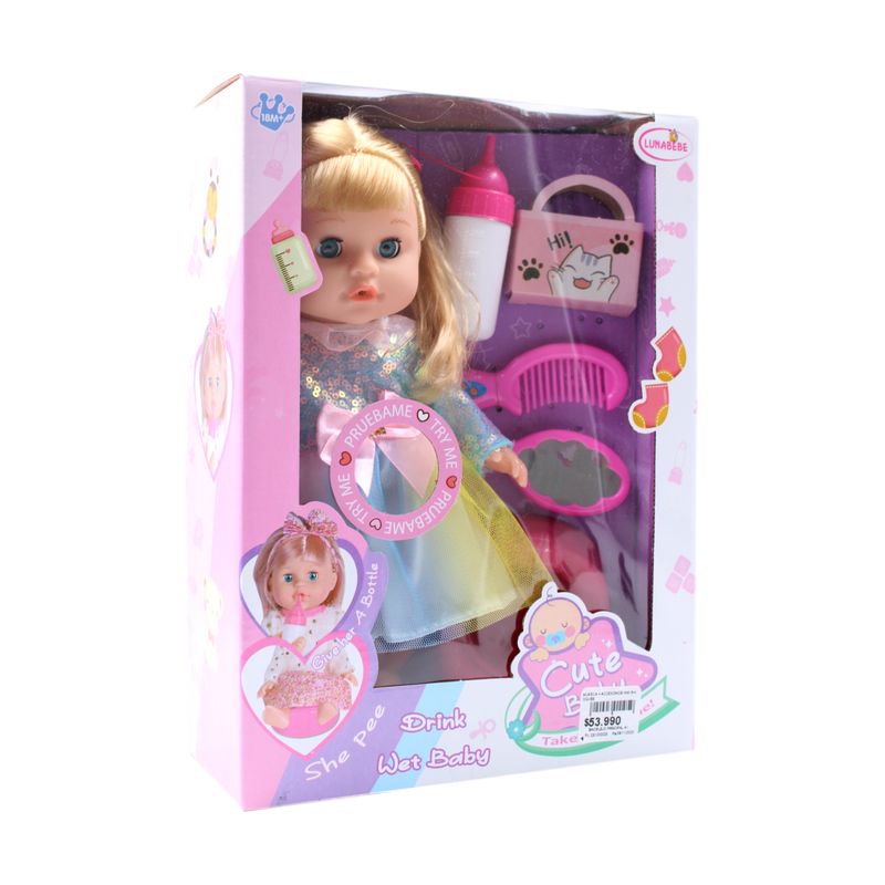 MUÑECA + ACCESORIOS HX618-4 OGUSS