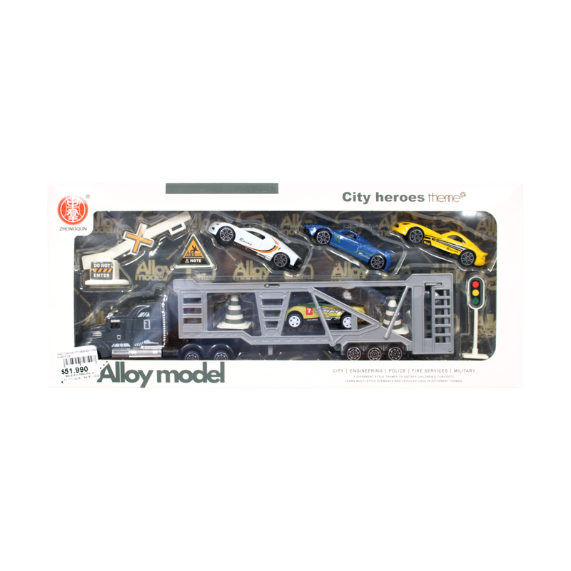 TRACTOMULA CITY HEROES 10381 PLASTICOS