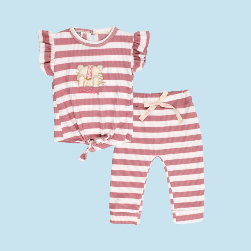 CONJUNTO X2 PZS BEBE NIÑA 10852 FOR BABY