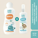 SHAMPOO CON EXTRACTO DE CAMOMILA Y ALOE VERA X400 ML + COLONIA INFANTIL DULCE CARICIA X60ML ROSS D' ELEN