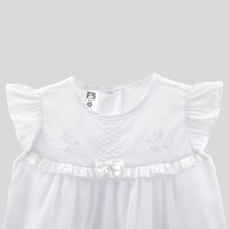 VESTIDO BAUTIZO BEBE 50078 FOR BABY