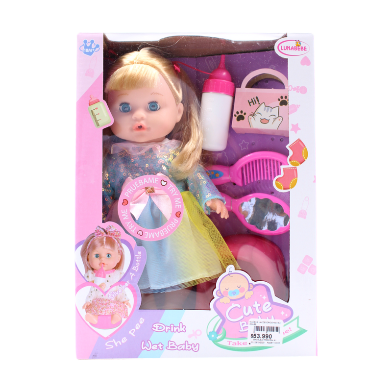 MUÑECA + ACCESORIOS HX618-4 OGUSS