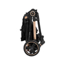 COCHE TIPO CUNA ASTON PREMIUM BABY NEGRO CAFE