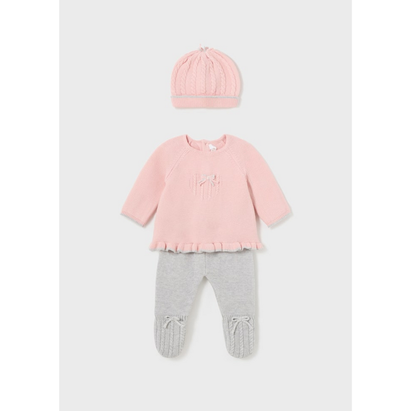 SET 3 PZS BEBE NIÑA 2504 MAYORAL