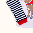 PIJAMA 2 PZS NAVIDEÑA 4604 FASHION KIDS