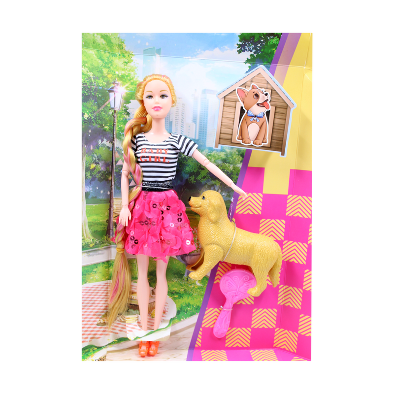 MUÑECA + PERRO BL8952-12 OGUSS