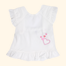 CONJUNTO SHORT BEBE NIÑA 50039 FOR BABY