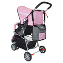 COCHE JOGGER + PAÑALERA MLN PRIORI ROSADO