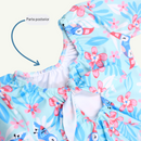 VESTIDO BAÑO MANGA NIÑA 23182 BABY DANTS