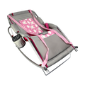 SILLA MECEDORA 1064 ABBA ROSADO