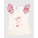 CONJUNTO SHORT BEBE NIÑA 50010 FOR BABY