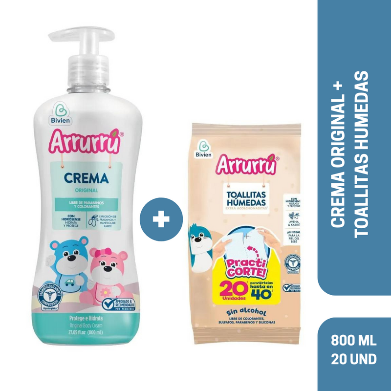 CREMA ORIG X800 + TOALL X20 AAB299 ARRURU