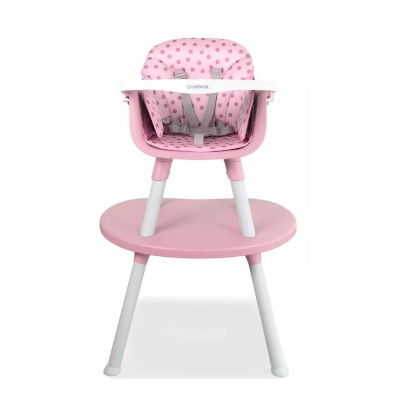 SILLA COMEDOR BABY DESK 1049 BEBESIT ROSADO-