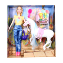 MUÑECA + CABALLO 9209 MM