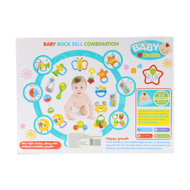 Sonajero Baby Rock X4 4594 Plasticos