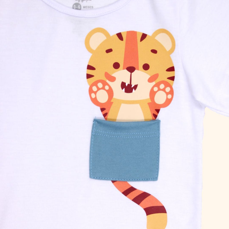 CONJUNTO BEBE SHORT 3645 MI PUPA