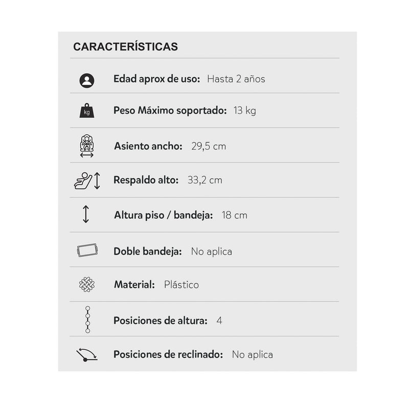 SILLA COMEDOR PLEGABLE SCH-001 PRIORI AZUL