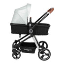 COCHE TIPO CUNA ASTON PREMIUM BABY GRIS