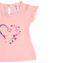 CONJUNTO SHORT BEBE NIÑA 50013 FOR BABY