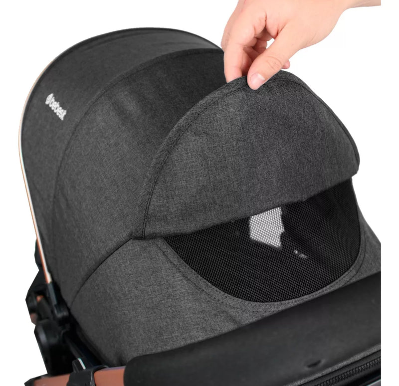 COCHE TRAVEL SYSTEM GOLD LX TS619 BEBESIT NEGRO-