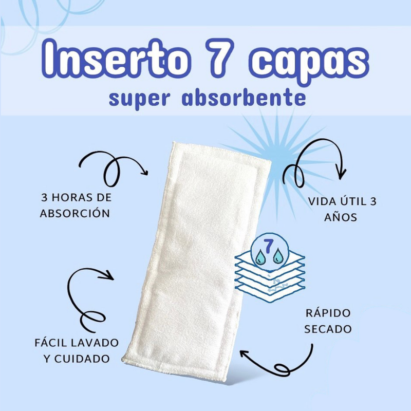 PAÑAL ECOLOGICO 1002 LOS CHIROS DE MARIA