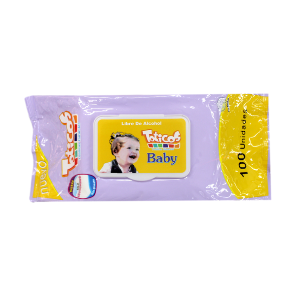 TOALLAS HUMEDAS BABY X100 TOTICOS