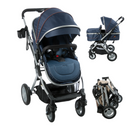 COCHE CUNA MOISES RONDA EB135 AZUL EBABY