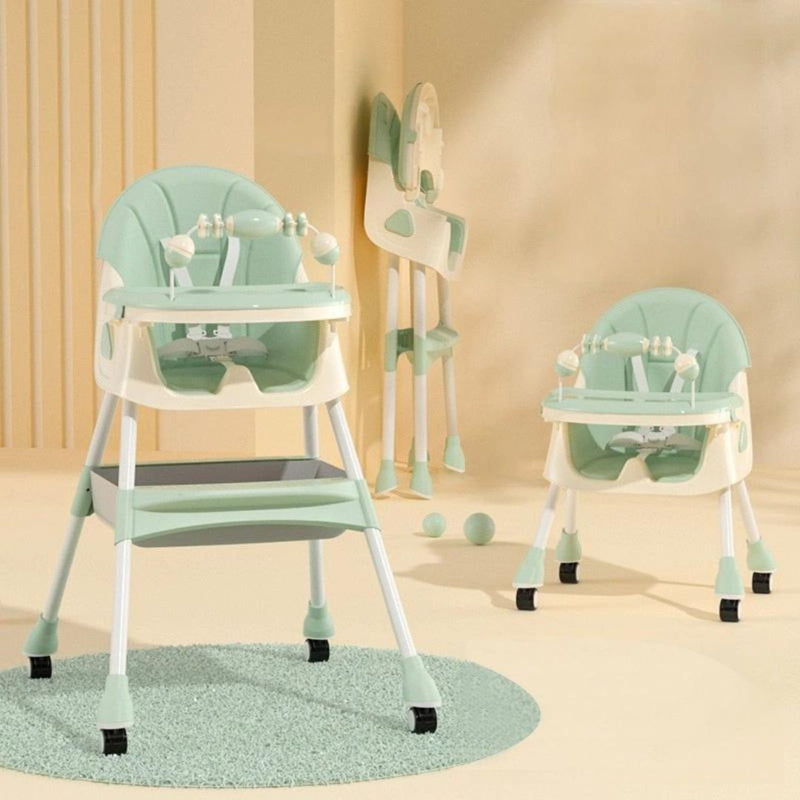 SILLA PARA COMER  BEBE E500 VERDE MUNBE