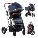 COCHE CUNA MOISES SATURNO EB126 AZUL EBABY