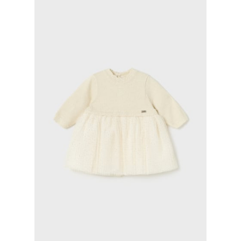 VESTIDO TULL BEBE NIÑA 2858 MAYORAL