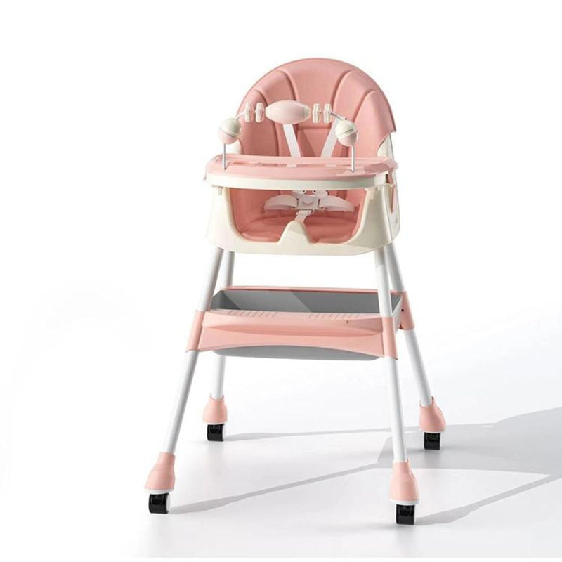 SILLA PARA COMER BEBE E500 ROSADO MUNBE