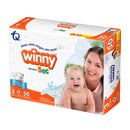 PAÑALES WINNY ULTRATRIM SEC ETAPA 3 X50 UND + GRATIS 10 UND DE TOALLITAS HÚMEDAS