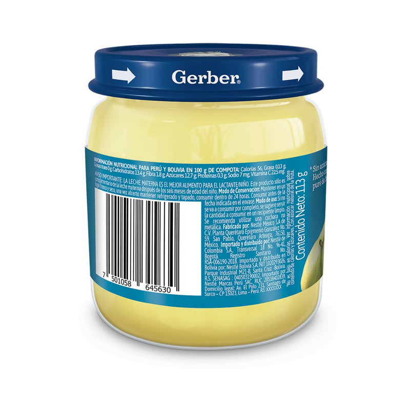 COMPOTA PERA X113GR 5630 GERBER