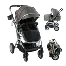 COCHE CUNA MOISES RONDA EB135 GRIS EBABY