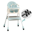 SILLA PARA COMER  BEBE E500 VERDE MUNBE