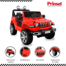 VEHICULO ELÉCTRICO WRANGLER SPEED ROJO 12V CON EVA EM938R PRINSEL