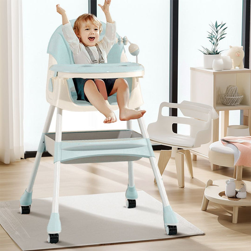 SILLA PARA COMER  BEBE E500 VERDE MUNBE