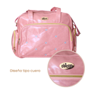 BOLSO PAÑALERA TIPO CUERO 091 MUNBE