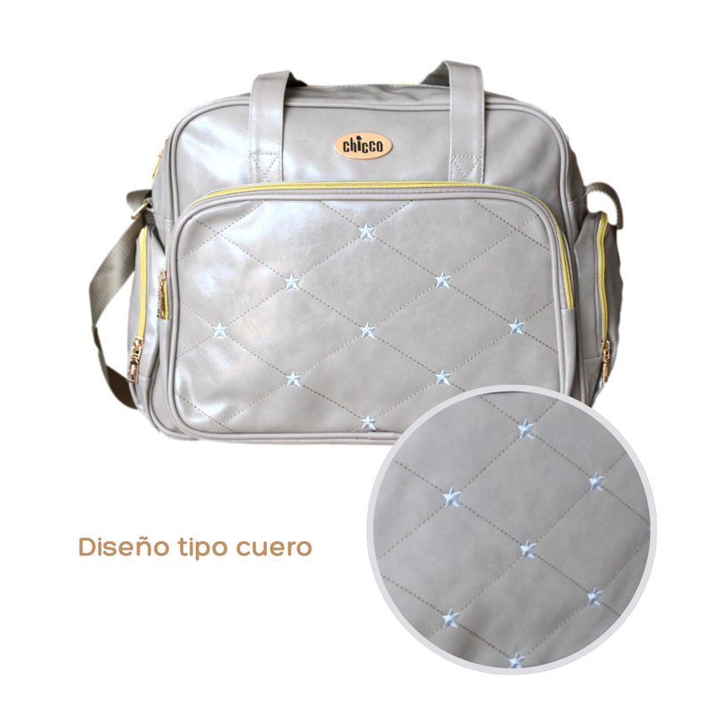 BOLSO PAÑALERA TIPO CUERO 091 MUNBE