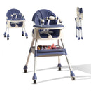 SILLA PARA COMER  BEBE E500 TURQUÍ MUNBE