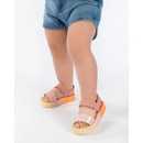 SANDALIA NIÑA MODERNINHA ROSA QUARTZO DEGRADE ZAXY