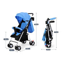 COCHE PASEADOR T016 BABY KAYS AZUL