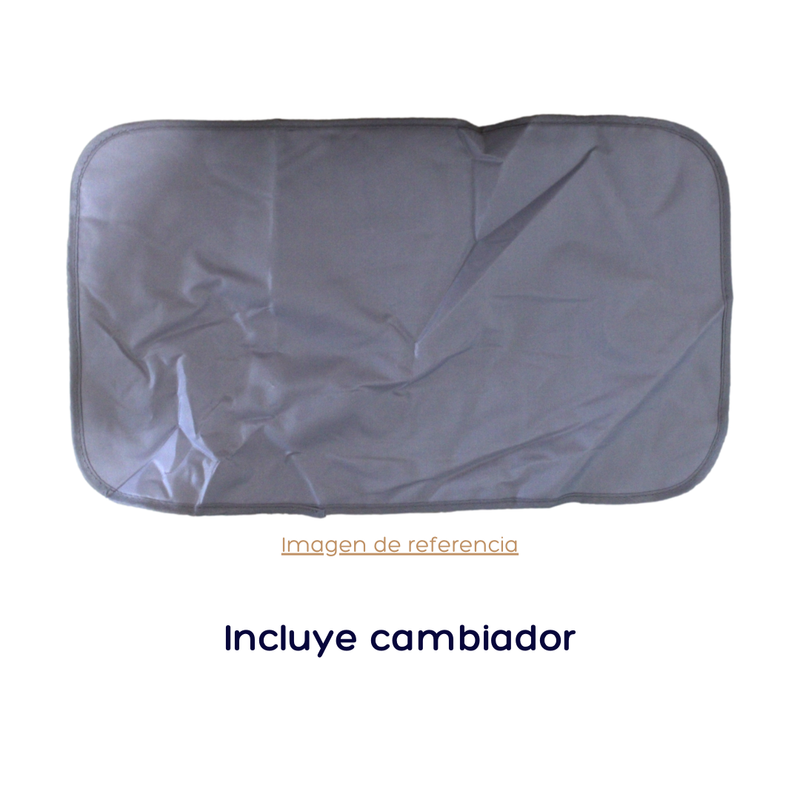 BOLSO PAÑALERA 3 PIEZAS 2102 MUNBE ROSADO