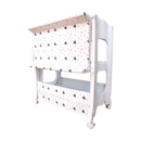 BAÑERA DE PIE CAMBIADOR TIN-103 BEBESITO CORAZÓN