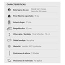 SILLA COMEDOR 3 EN 1 BOOSTER BONY PRIORI AZUL