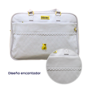 BOLSO PAÑALERA 3 PIEZAS 2102 MUNBE GRIS