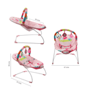 SILLA BOUNCER MUSICAL PB2001  PREMIUM BABY ROSA